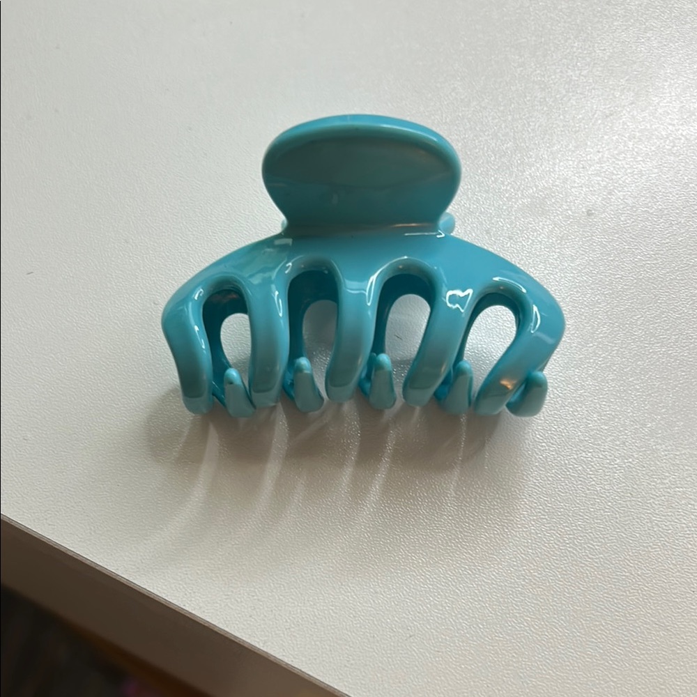 Turquoise Hair Claw Clip